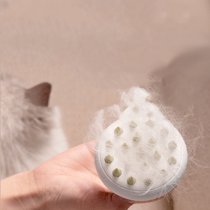 Pet bath massage brush