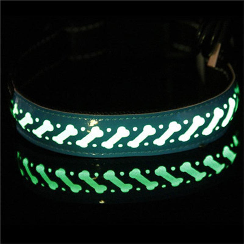 LED light collar pet collar