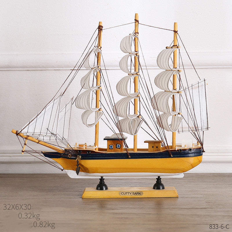 Home Creative Craft Decoration Sailing Decoration