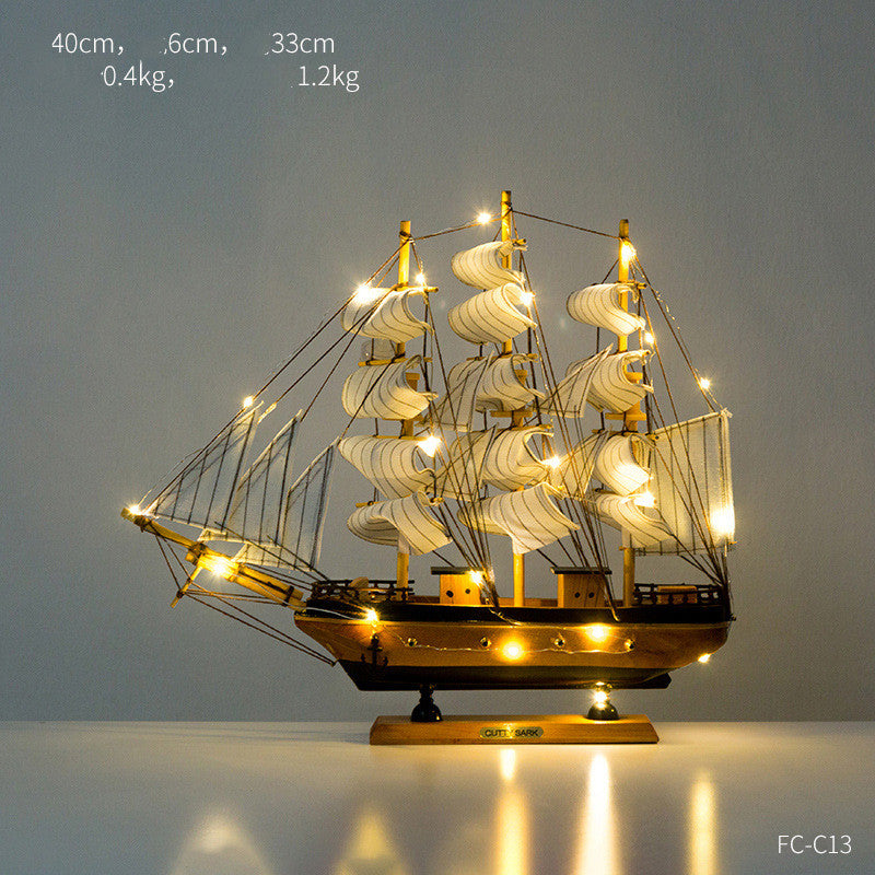 Home Creative Craft Decoration Sailing Decoration