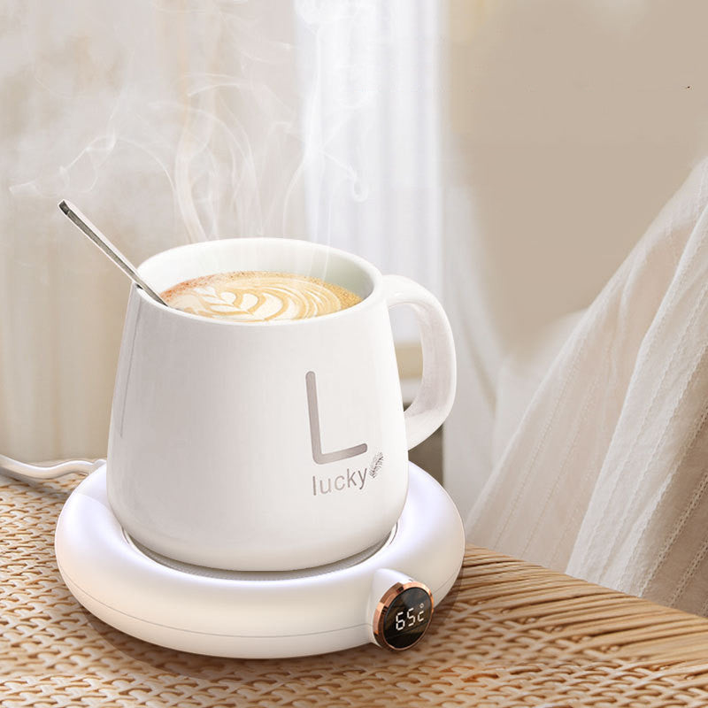 220V Cup Wamer Coffee Mug Heater Heating Coaster Smart