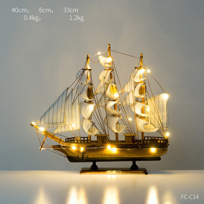 Home Creative Craft Decoration Sailing Decoration